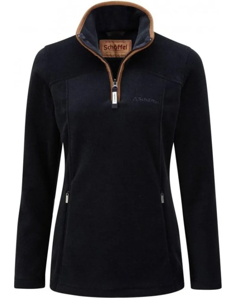 Schoffel Tilton 1/4 Zip Fleece Navy